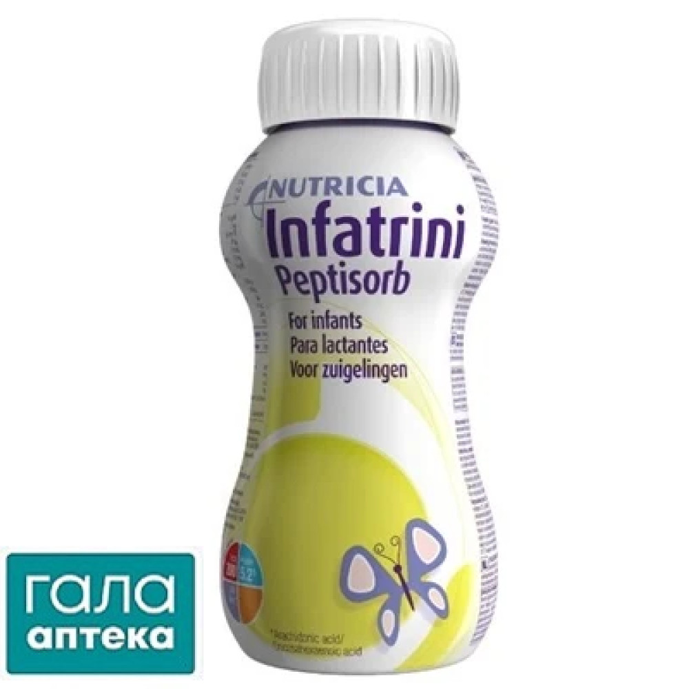 Смесь Nutricia Infatrini Peptisorb от 0 до 18мес 200мл