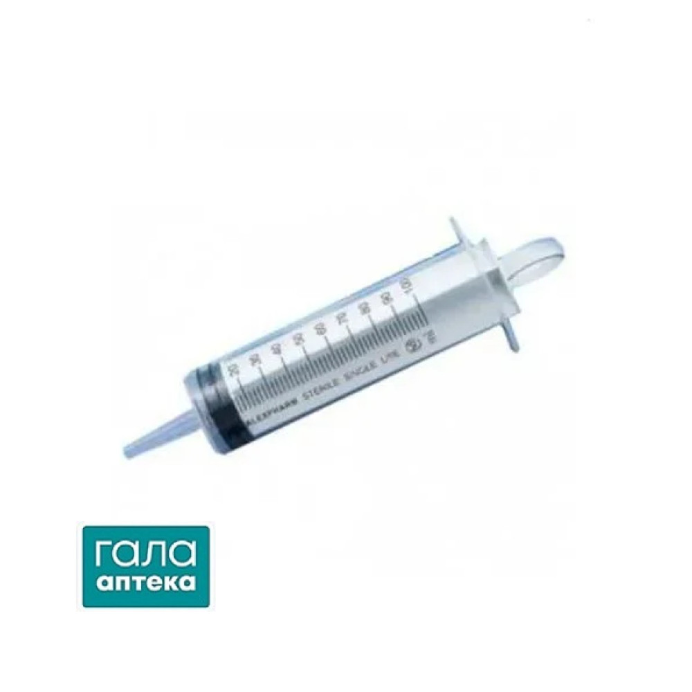 Шприц СТ.Б/ГОЛК.100МЛ КАТЕТ.#1