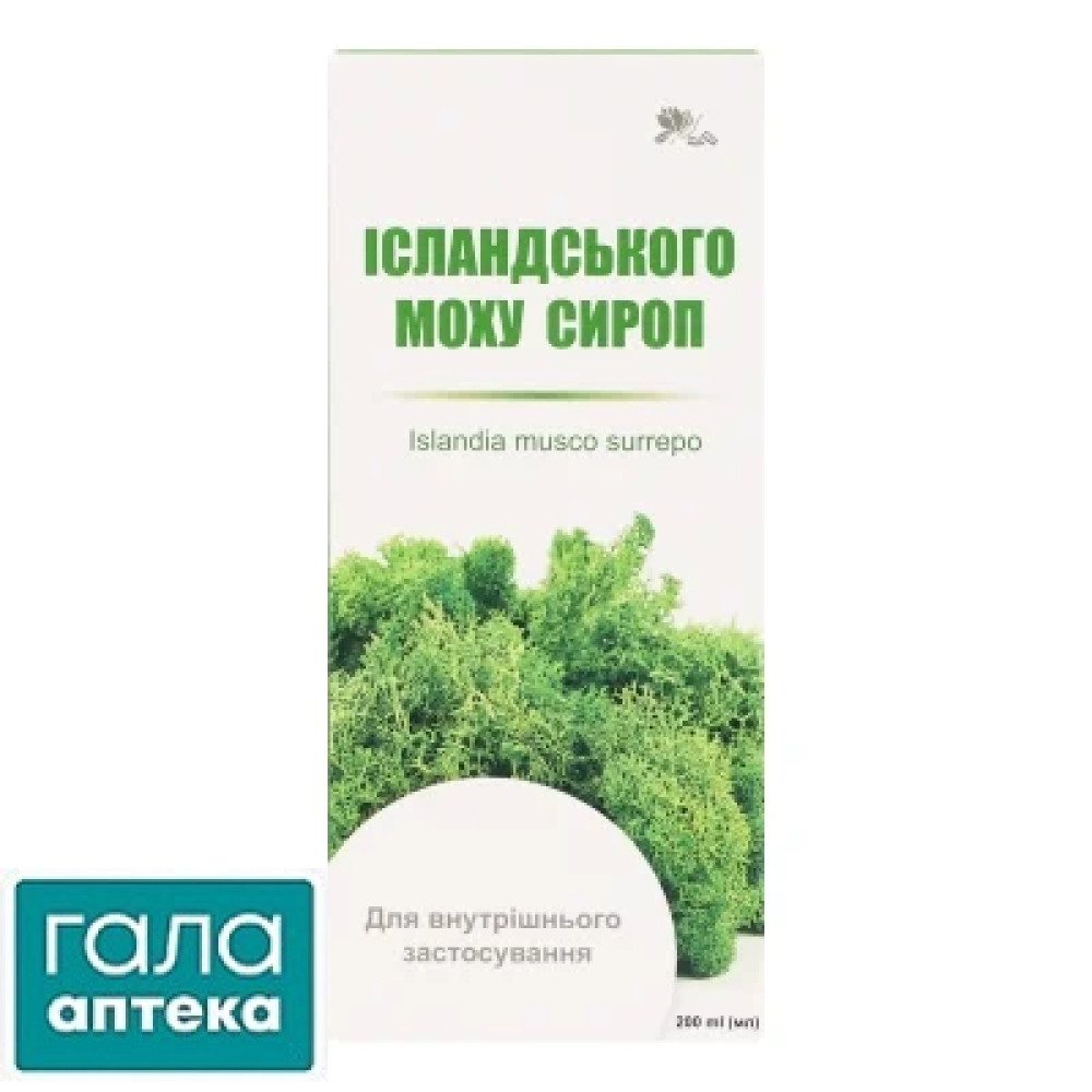Исландского мха сироп 200мл фл.