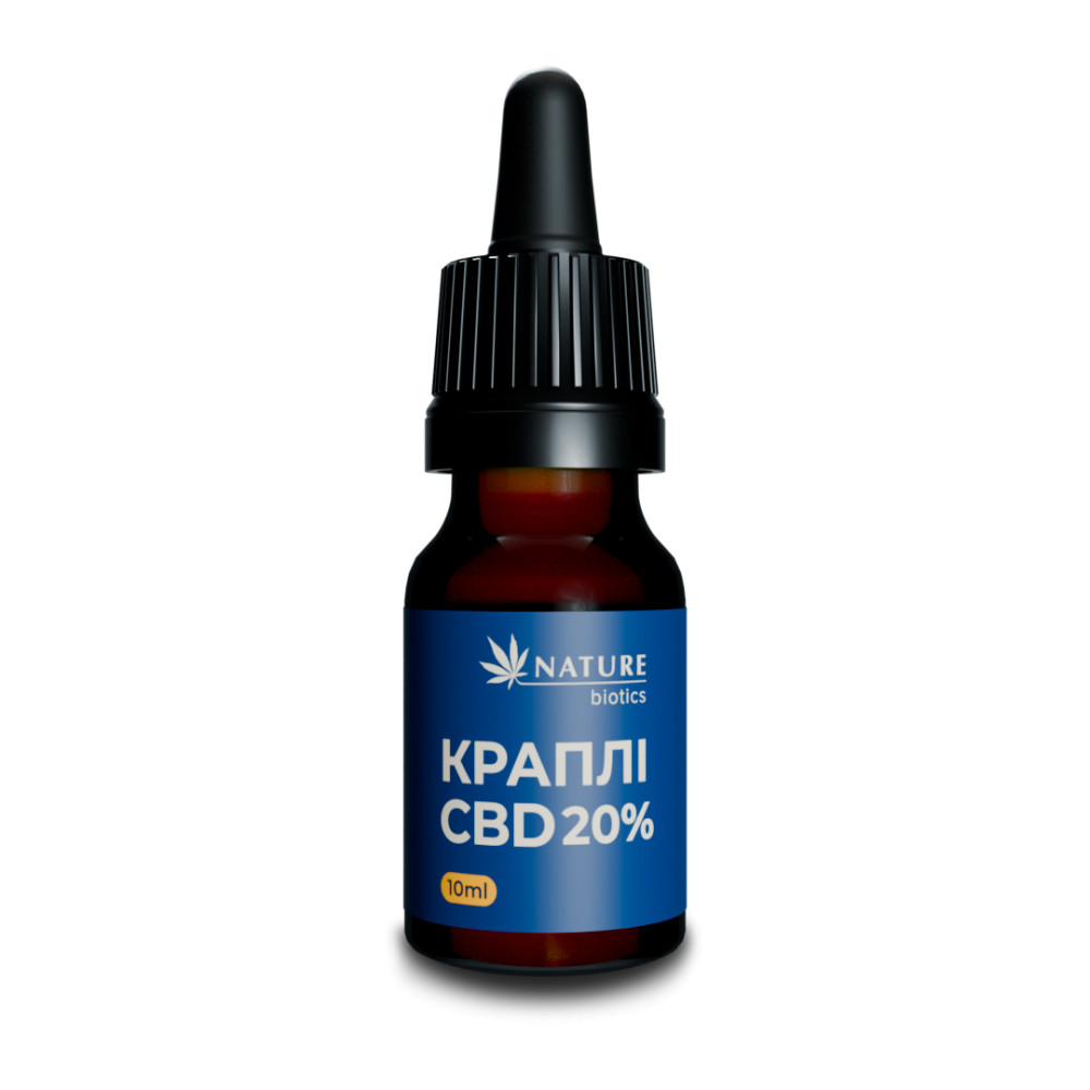 Nature Biotics краплі CBD 20% 10мл