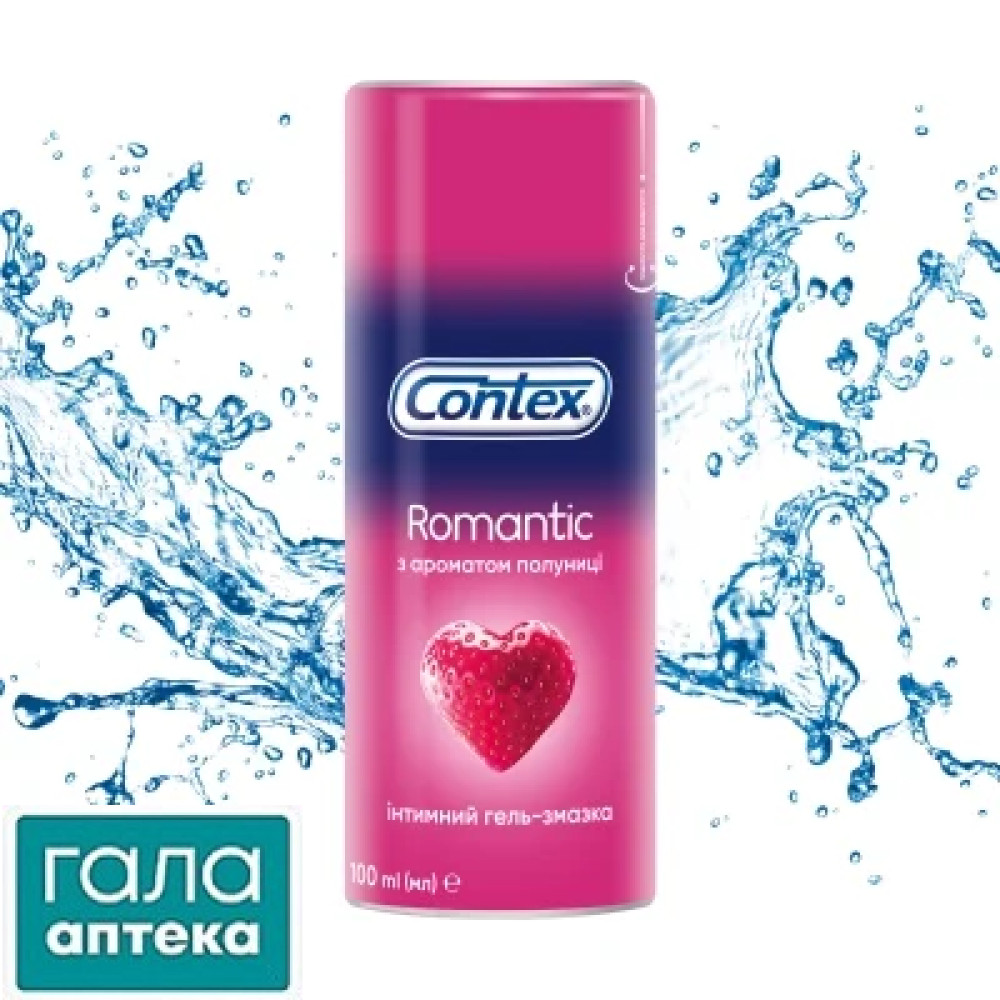 Гель-змазка Contex Plus Romantic 100мл