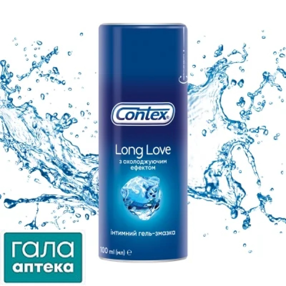 Гель-змазка Contex Plus Long love 100мл