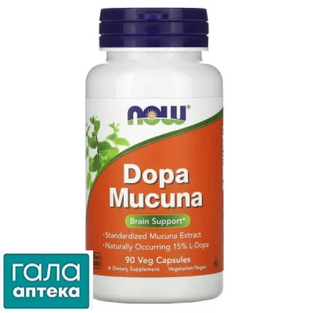 NOW Dopa Mucuna капс. №90