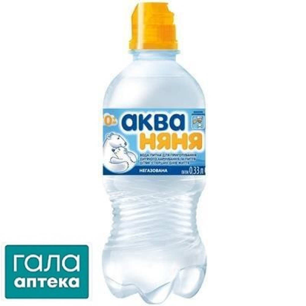 Вода Аква Няня Спортик 0,33 ПЕТ