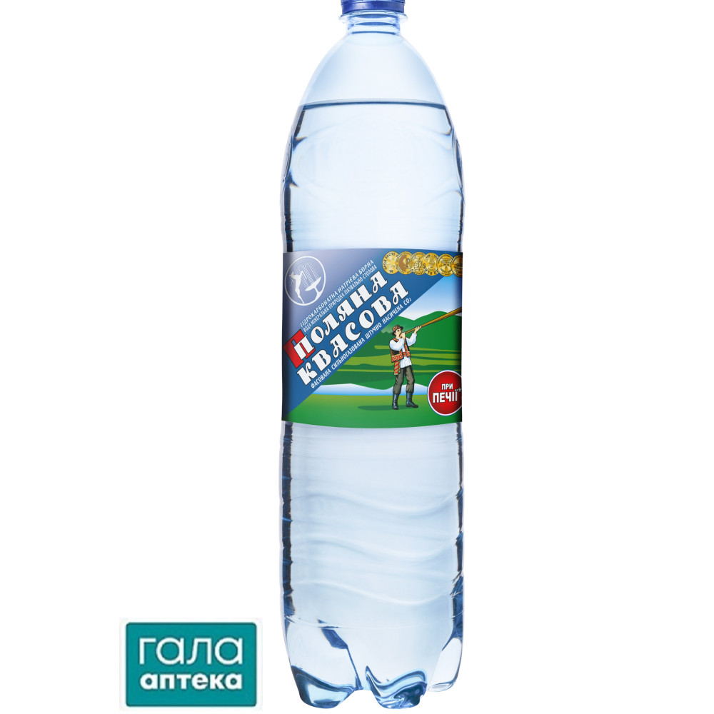 Минеральная вода Поляна Квасова 1,5л