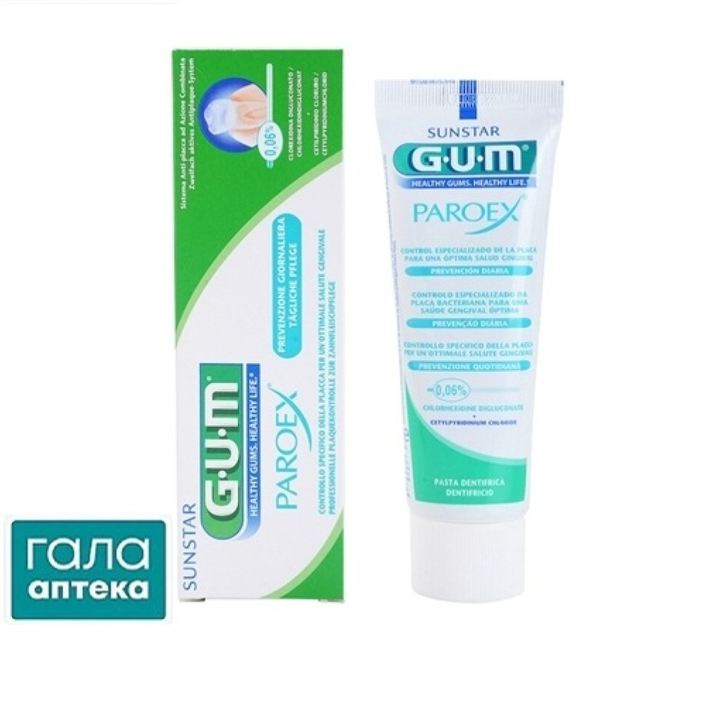 Зубна паста Gum Paroex Daily Prevention 0,06% 75 мл