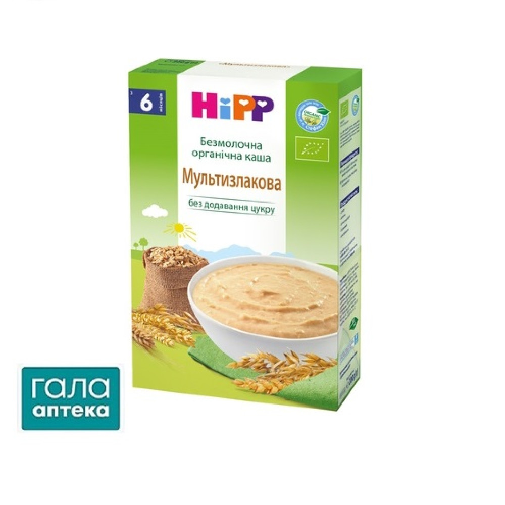 HiPP Безмолочная органическая каша Мультизлаковая 200г