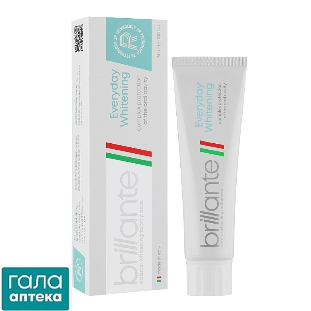 еврідей вайтенінг зубна паста комплексний захист ротової порожнини