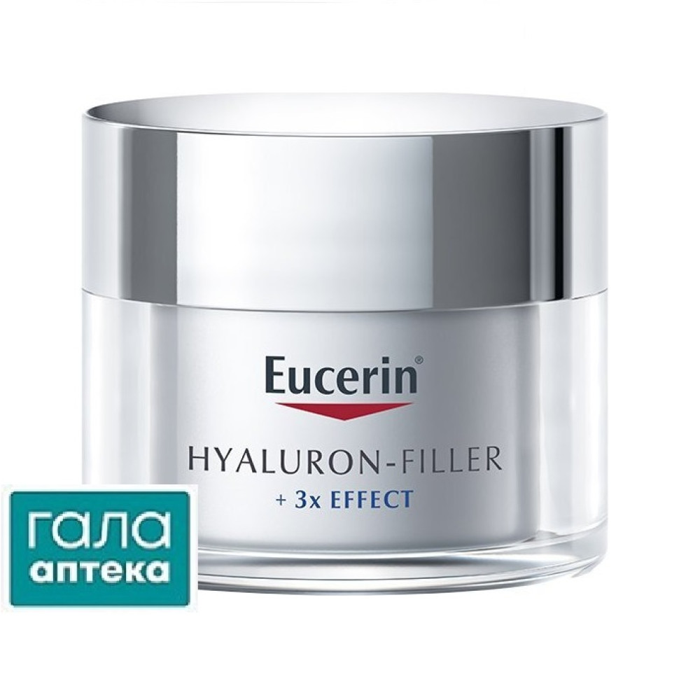Eucerin 89769 Гіалурон-Філлер Денний крем 50мл п/зморшок для всіх типів шкіри з SPF-30
