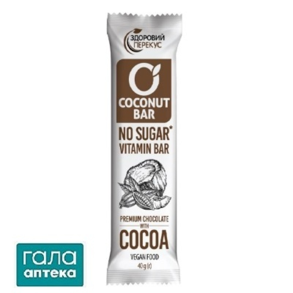 Батончик кокосовий Здоровий перекус