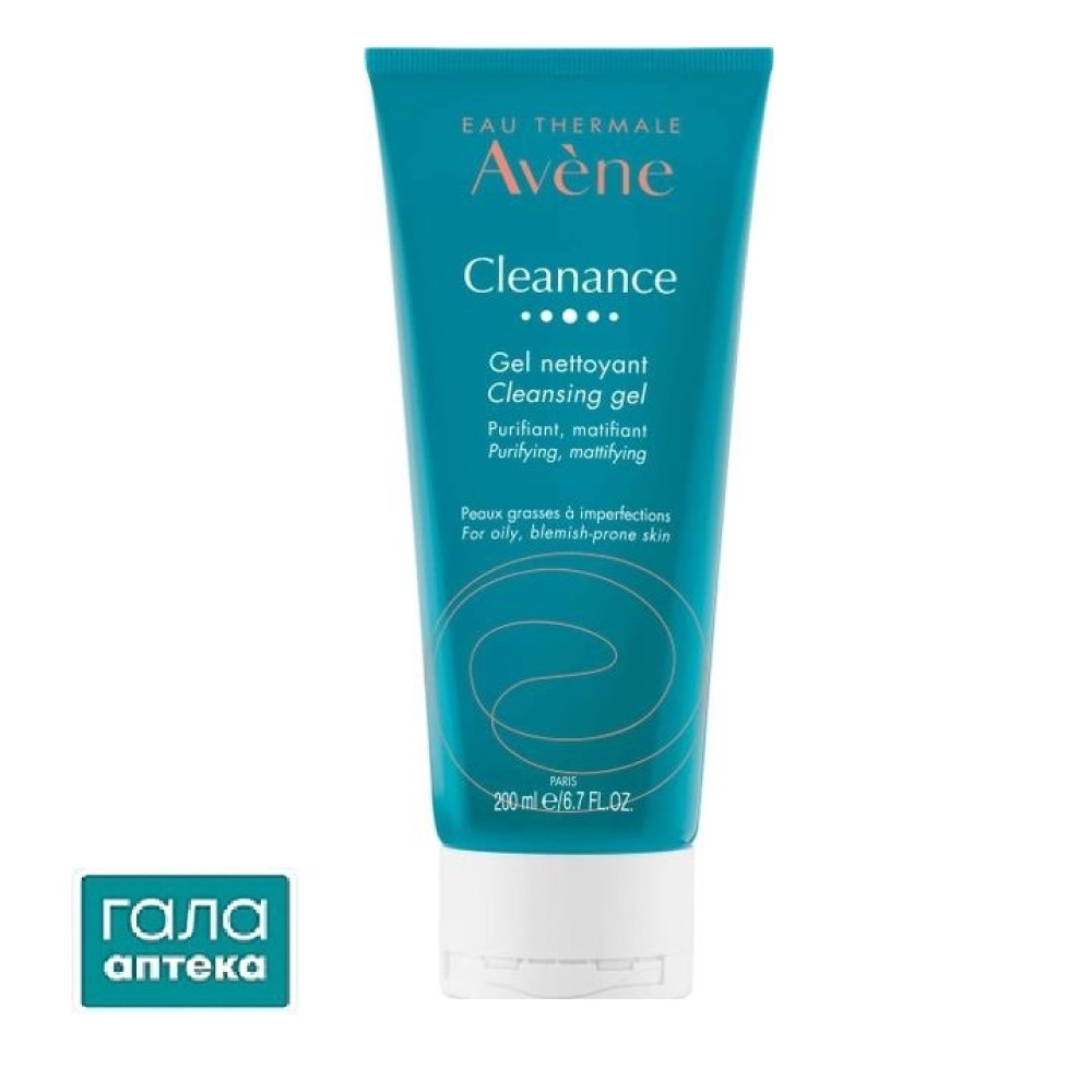 AVENE Клінанс гель на безмильній основі д/молод.та проблемн.шкіри 200мл