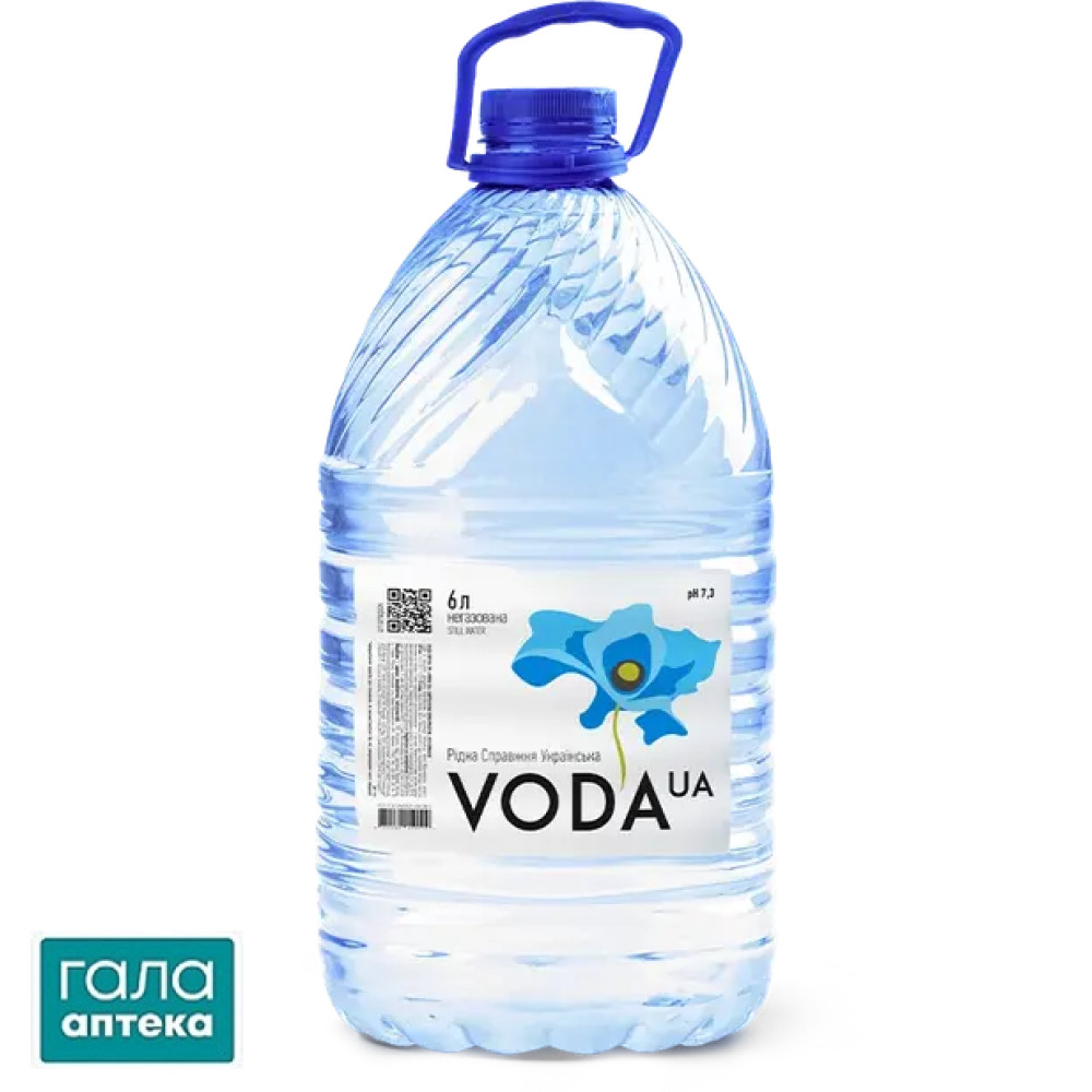 Вода питна Рідна Справжня Українська 6,0 л., негаз. (ПЕТ)