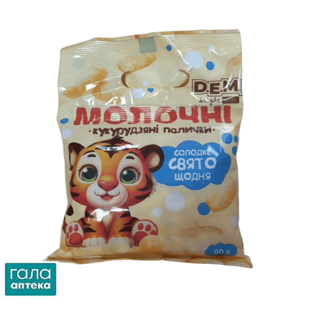 Кукурудзяні палички 60г Молочні