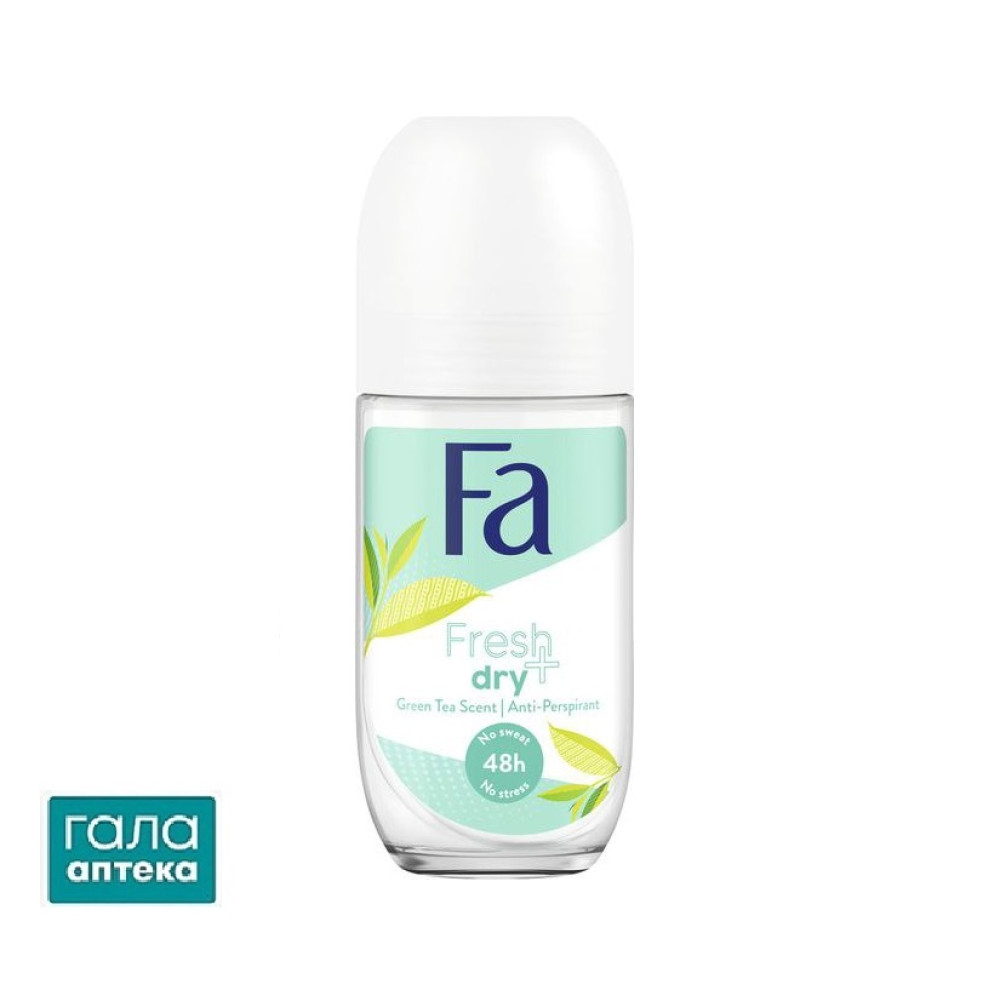 Fa део рол 50мл Natural&Pure Зелений чай