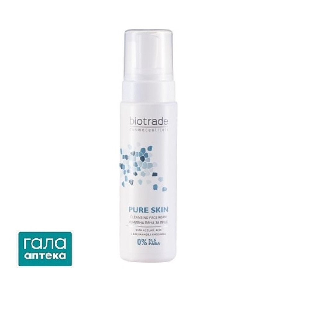 Biotrade Pure Skin пінка очищаюча, з азелаїновою кислотою, 150 мл