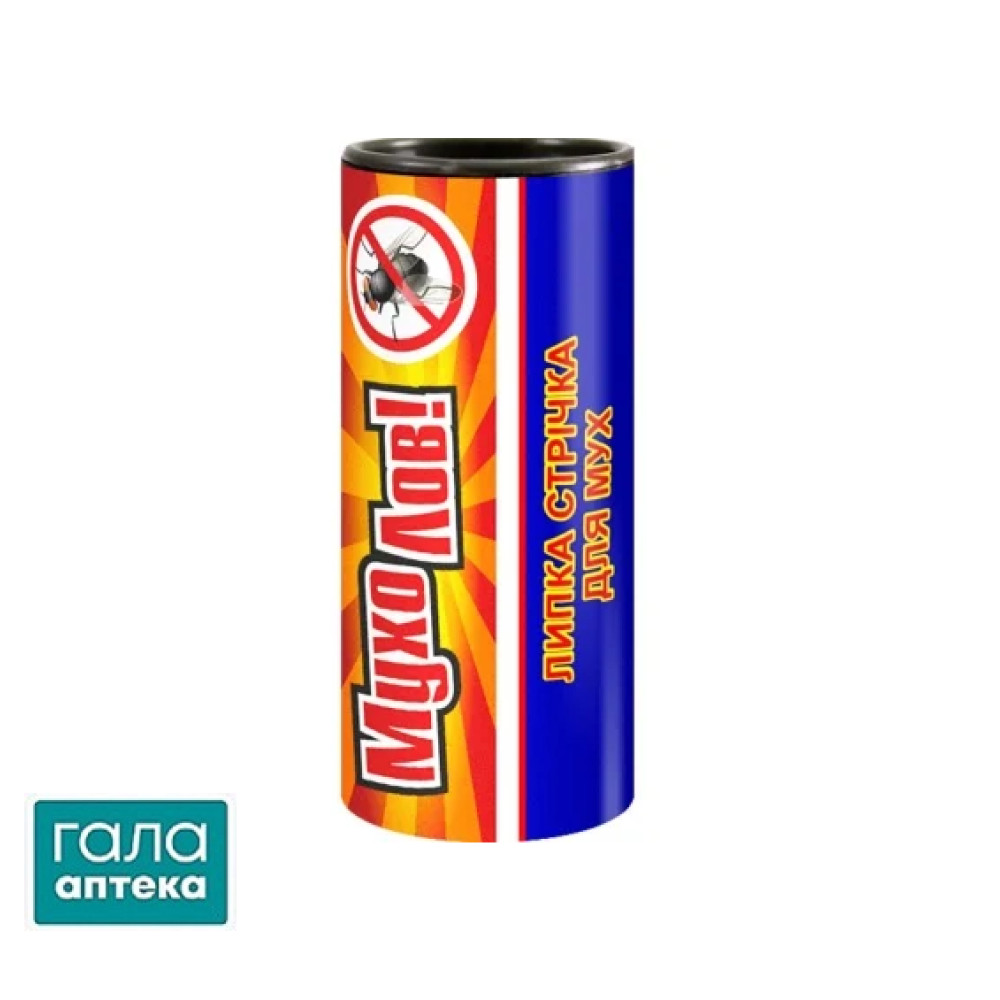 Стрічка липка від мух Мухолов N1
