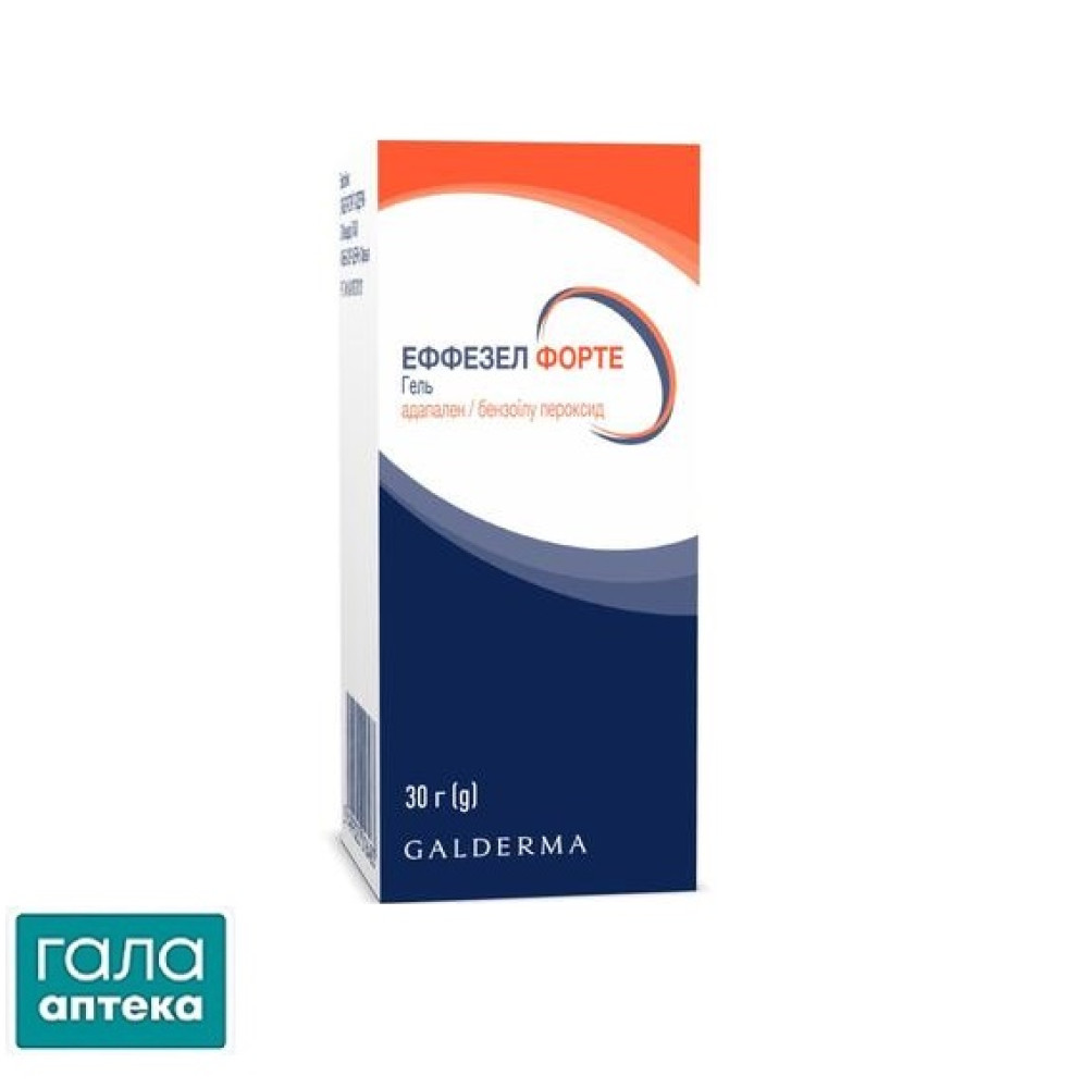 Еффезел Форте гель 30г конт.у карт.кор.