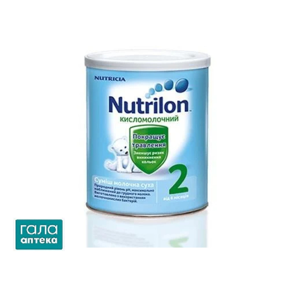 Суміш суха молочна Nutrilon Кисломолочний 2 для харчування дітей від 6 до 12 місяців, 400 г