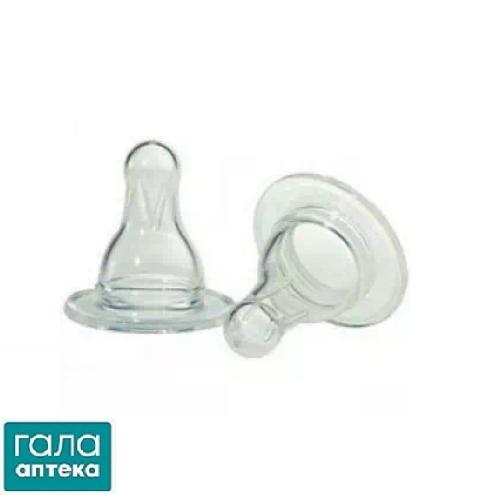 Соска силиконовая на бутылку SBS3 Дидус